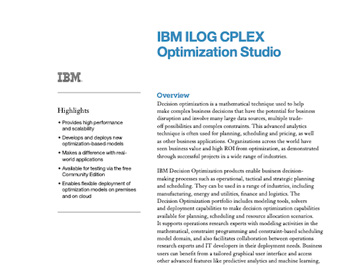 ibm ilog cplex optimization studio register